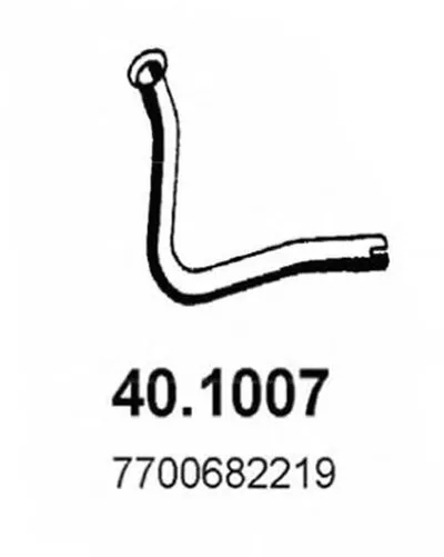 Труба выхлопного газа ASSO купить