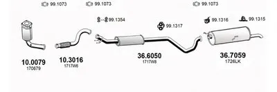 Система выпуска ОГ ASSO купить
