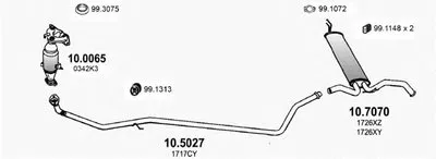 Система выпуска ОГ ASSO купить