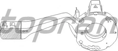Переключатель указателей поворота TOPRAN купить