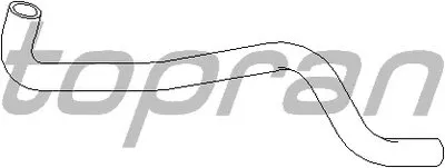 Шланг радиатора TOPRAN купить
