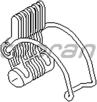 Кронштейн, корпус воздушного фильтра TOPRAN купить
