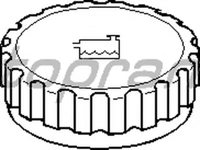 Крышка, резервуар охлаждающей жидкости TOPRAN купить
