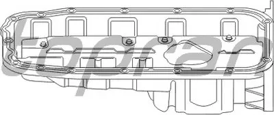 Масляный поддон TOPRAN купить