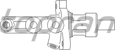 целиндер ручного тормоза TOPRAN купить