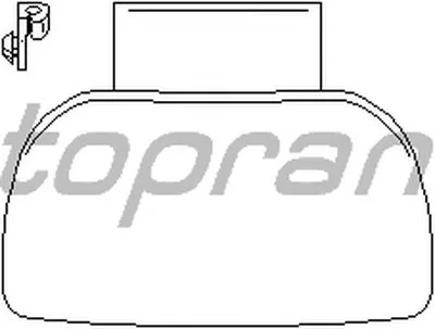 Ручка двери TOPRAN купить