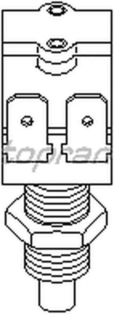 Выключатель фонаря сигнала торможения TOPRAN купить