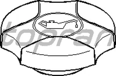Крышка, заливная горловина TOPRAN купить