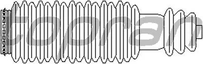 Пыльник, рулевое управление TOPRAN купить