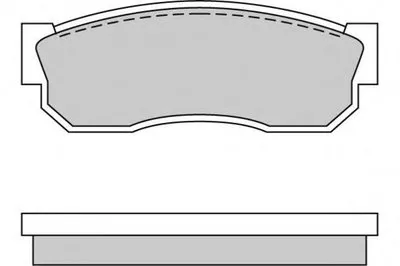 Комплект тормозных колодок, дисковый тормоз E.T.F. купить