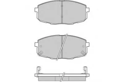 Комплект тормозных колодок, дисковый тормоз E.T.F. купить