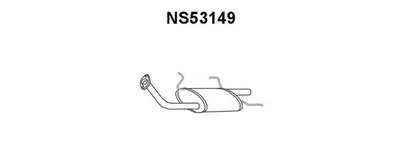 Глушитель выхлопных газов конечный VENEPORTE купить