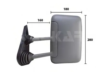 Наружное зеркало ALKAR купить