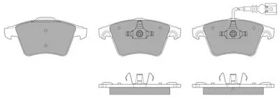 Комплект тормозных колодок, дисковый тормоз FREMAX купить