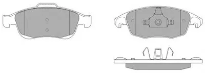 Комплект тормозных колодок, дисковый тормоз FREMAX купить