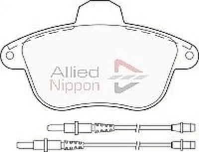 Комплект тормозных колодок, дисковый тормоз ANL Braking COMLINE купить