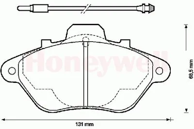 Комплект тормозных колодок, дисковый тормоз STOP купить