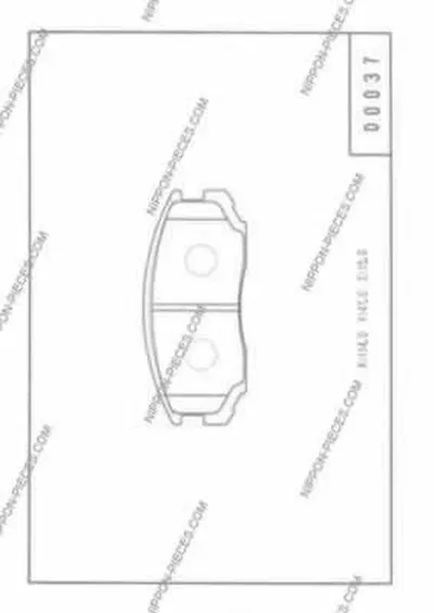 Комплект тормозных колодок, дисковый тормоз NPS купить