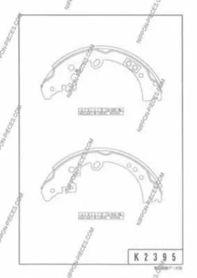 Комплект тормозных колодок NPS купить