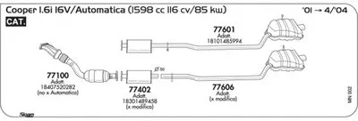 Система выпуска ОГ SIGAM купить