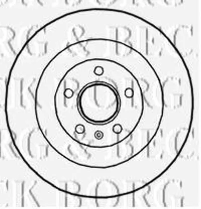 Тормозной диск BORG & BECK купить