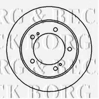 Тормозной диск BORG & BECK купить