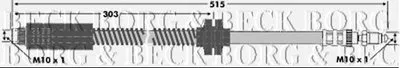 Тормозной шланг BORG & BECK купить