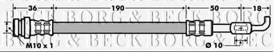 Тормозной шланг BORG & BECK купить