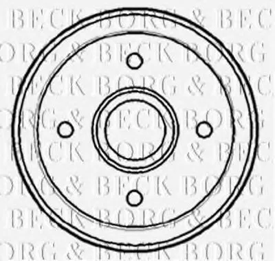 Тормозной барабан BORG & BECK купить