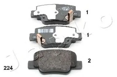 Комплект тормозных колодок, дисковый тормоз JAPKO купить