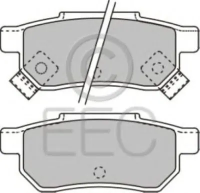 Комплект тормозных колодок, дисковый тормоз EEC купить