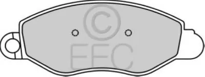 Комплект тормозных колодок, дисковый тормоз EEC купить