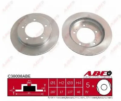 Тормозной диск ABE купить