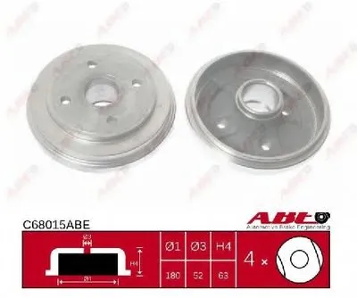 Тормозной барабан ABE купить