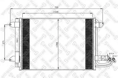 Конденсатор, кондиционер STELLOX купить