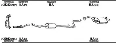 Система выпуска ОГ WALKER купить