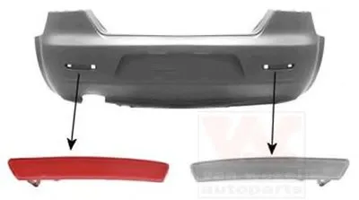 задний прожектор VAN WEZEL купить