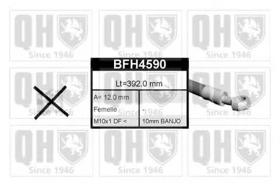 Тормозной шланг QUINTON HAZELL купить