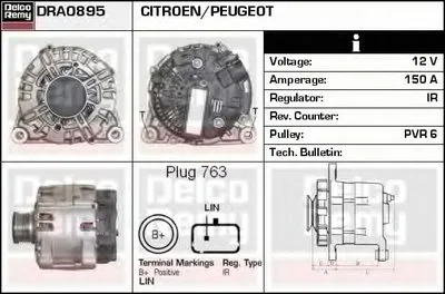 Генератор Remanufactured REMY (Light Duty) DELCO REMY купить