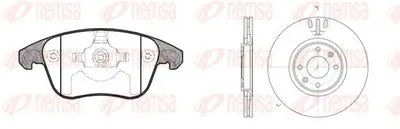 Комплект тормозов, дисковый тормозной механизм Twin Kit REMSA купить