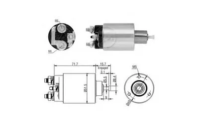 Тяговое реле, стартер ERA купить