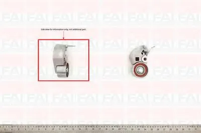 Натяжной ролик, ремень ГРМ FAI AutoParts купить