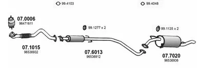Система выпуска ОГ ASSO купить