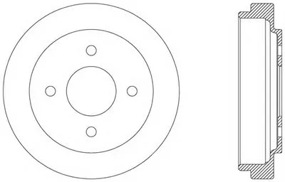 Тормозной барабан ADVANCE OPEN PARTS купить
