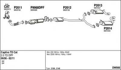Система выпуска ОГ FENNO купить