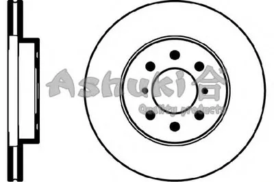 Тормозной диск ASHUKI купить