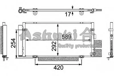 Конденсатор, кондиционер ASHUKI купить