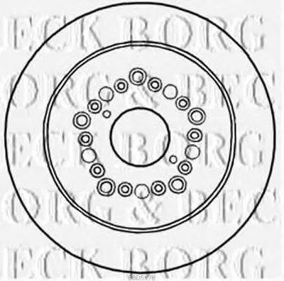 Тормозной диск BORG & BECK купить