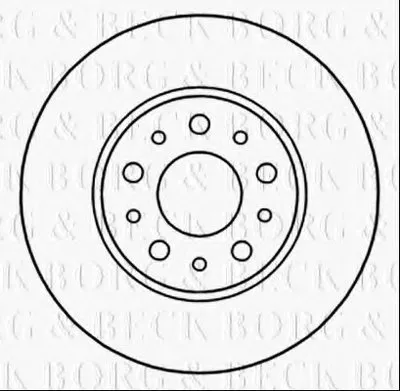 Тормозной диск BORG & BECK купить
