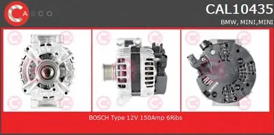 Генератор GENUINE SERIES CASCO купить